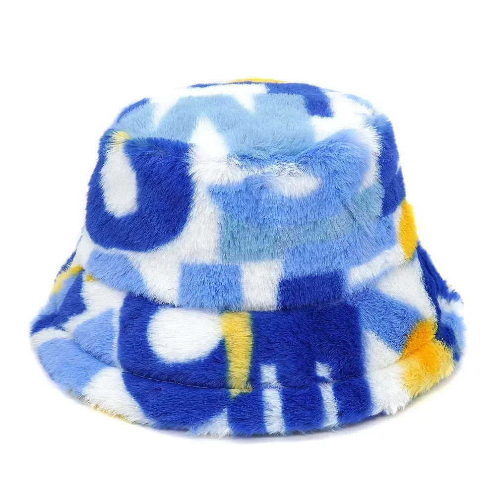 Y2K Funky Fluffy Bucket Hat