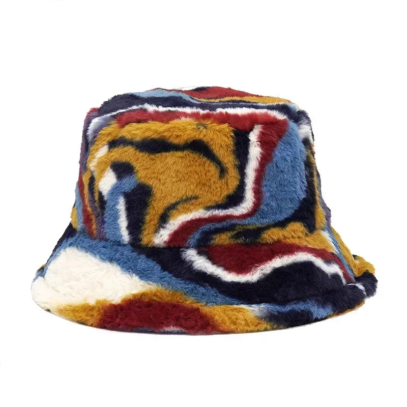 Y2K Funky Fluffy Bucket Hat