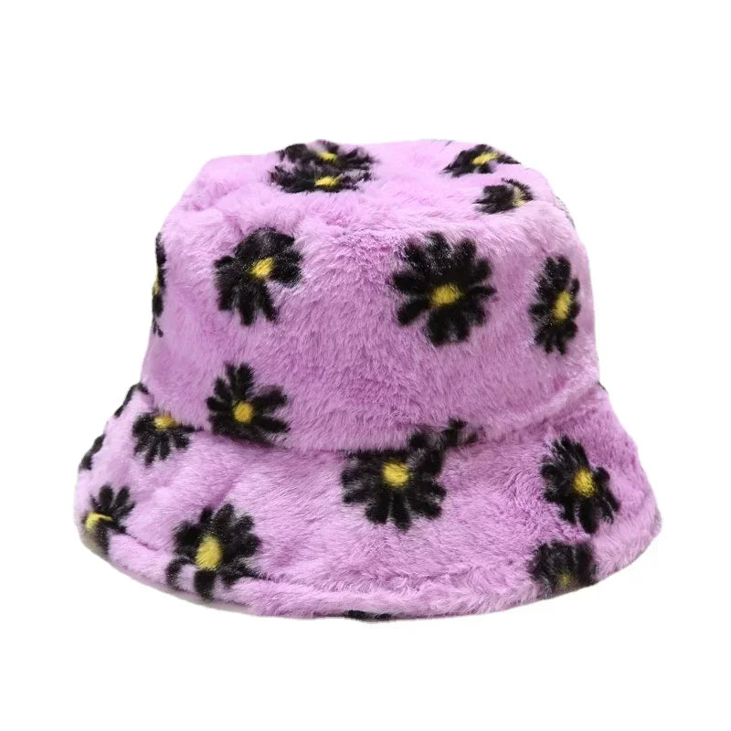 Y2K Funky Fluffy Bucket Hat