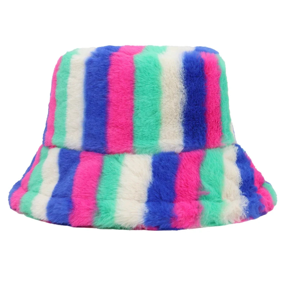 Y2K Funky Fluffy Bucket Hat