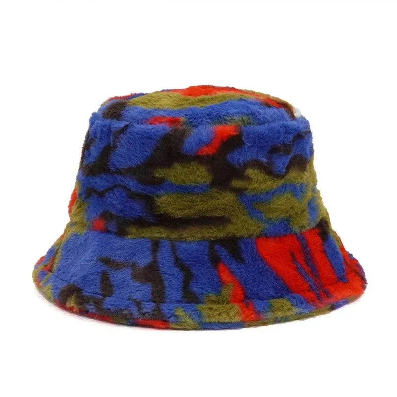 Y2K Funky Fluffy Bucket Hat