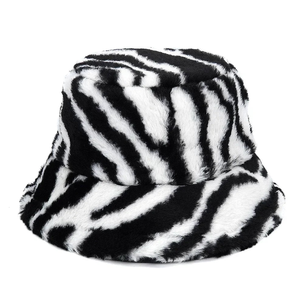 Y2K Funky Fluffy Bucket Hat