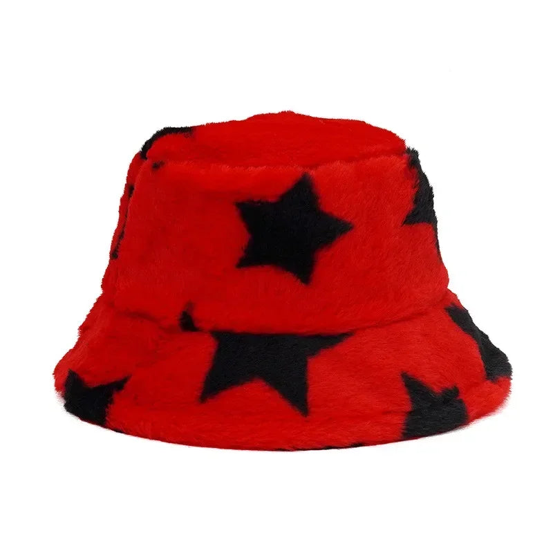 Y2K Funky Fluffy Bucket Hat