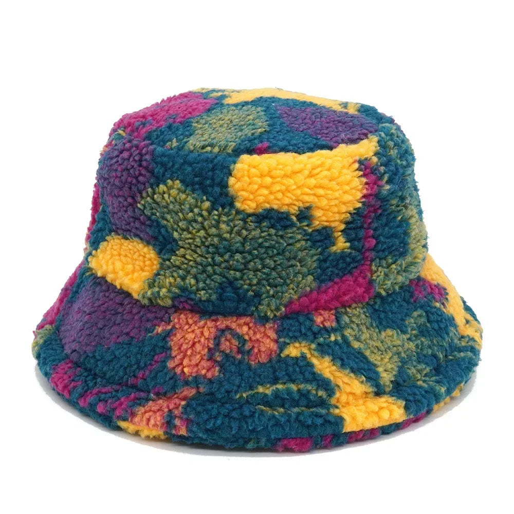Y2K Funky Fluffy Bucket Hat