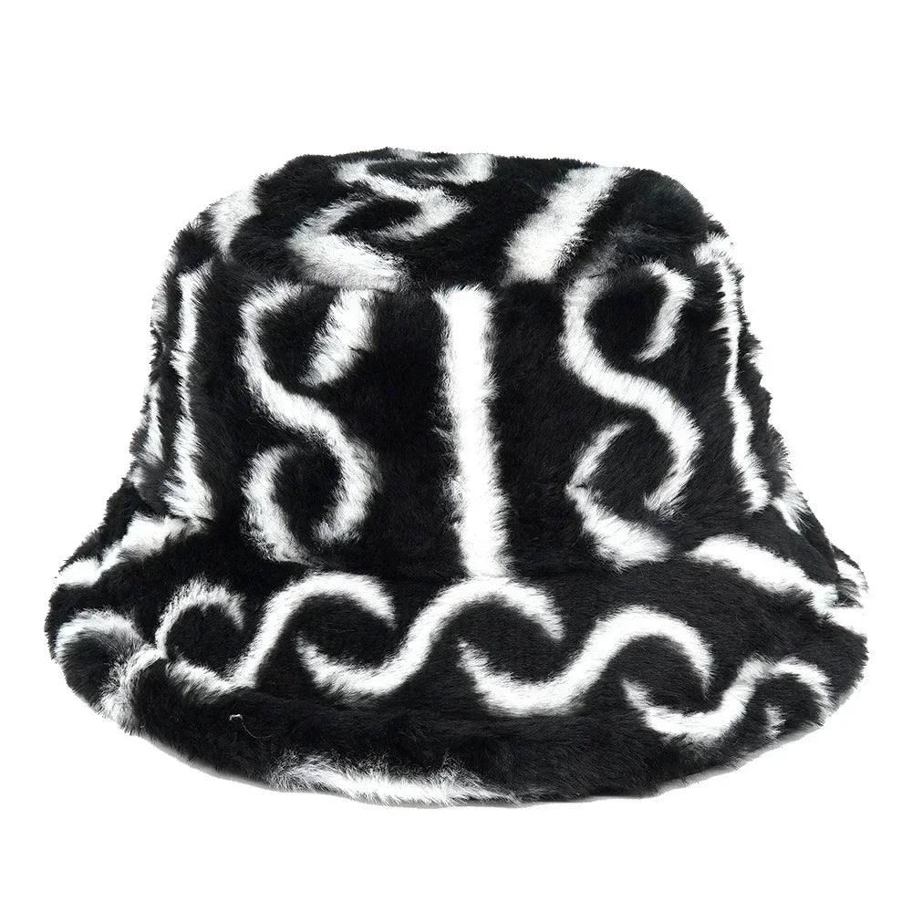 Y2K Funky Fluffy Bucket Hat