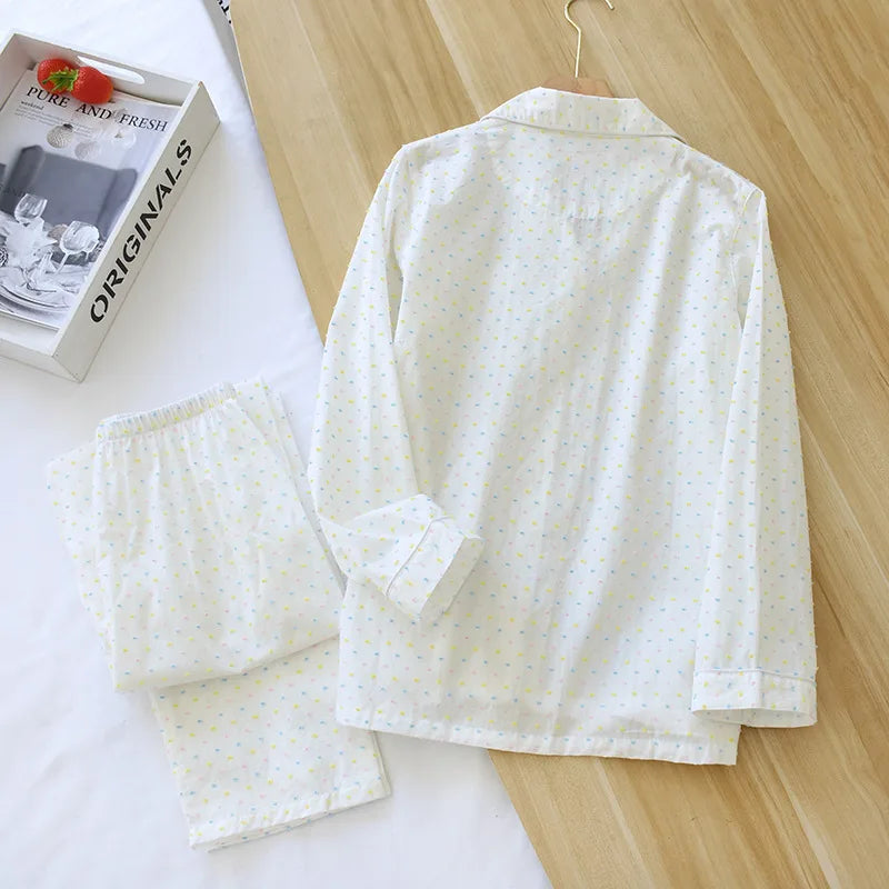 Y2K Gauze Cotton Pyjama Set