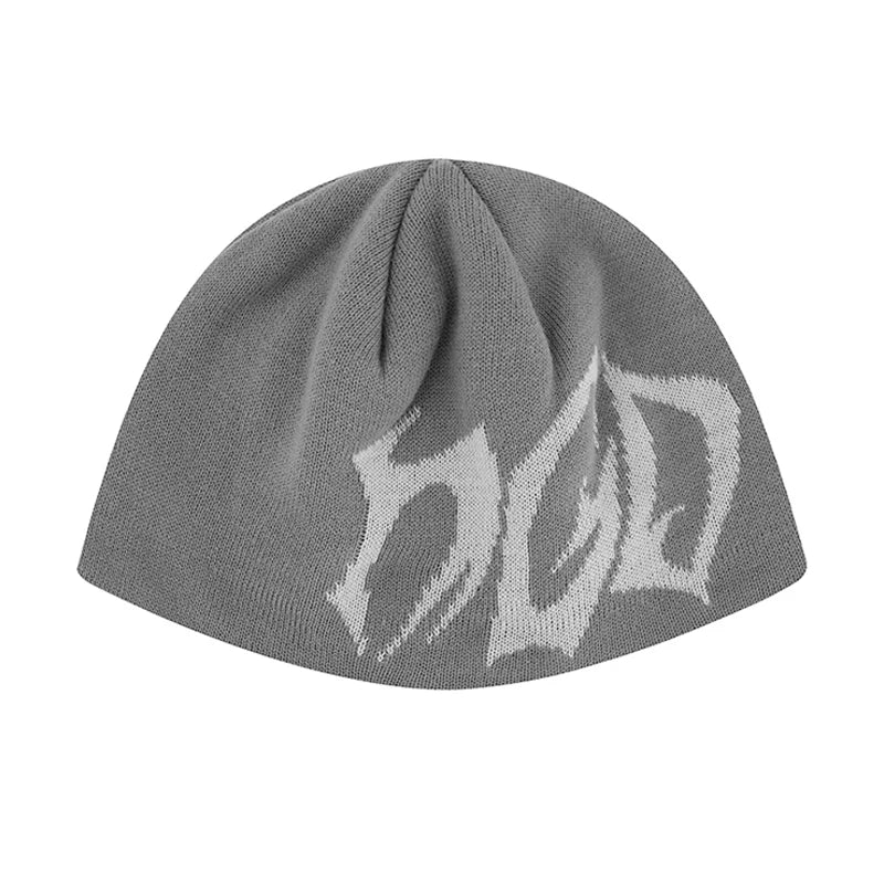 Y2K Graffiti Tag Graphic Beanie