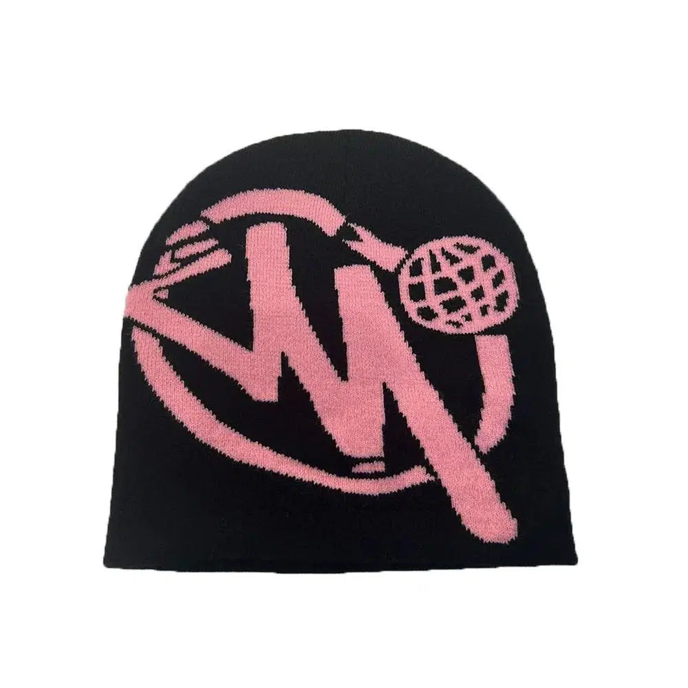 Y2K Graphic Beanie
