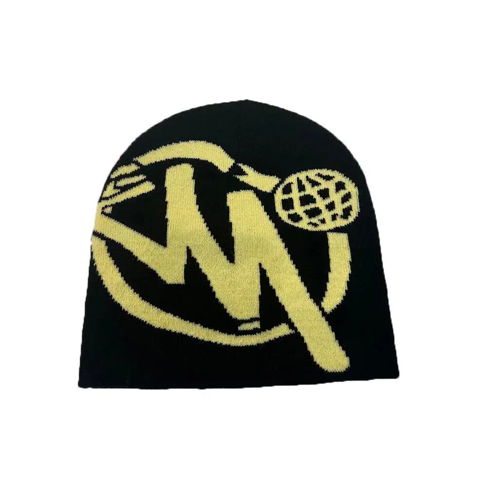 Y2K Graphic Beanie