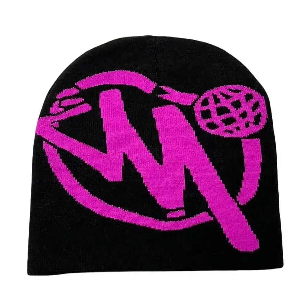 Y2K Graphic Beanie