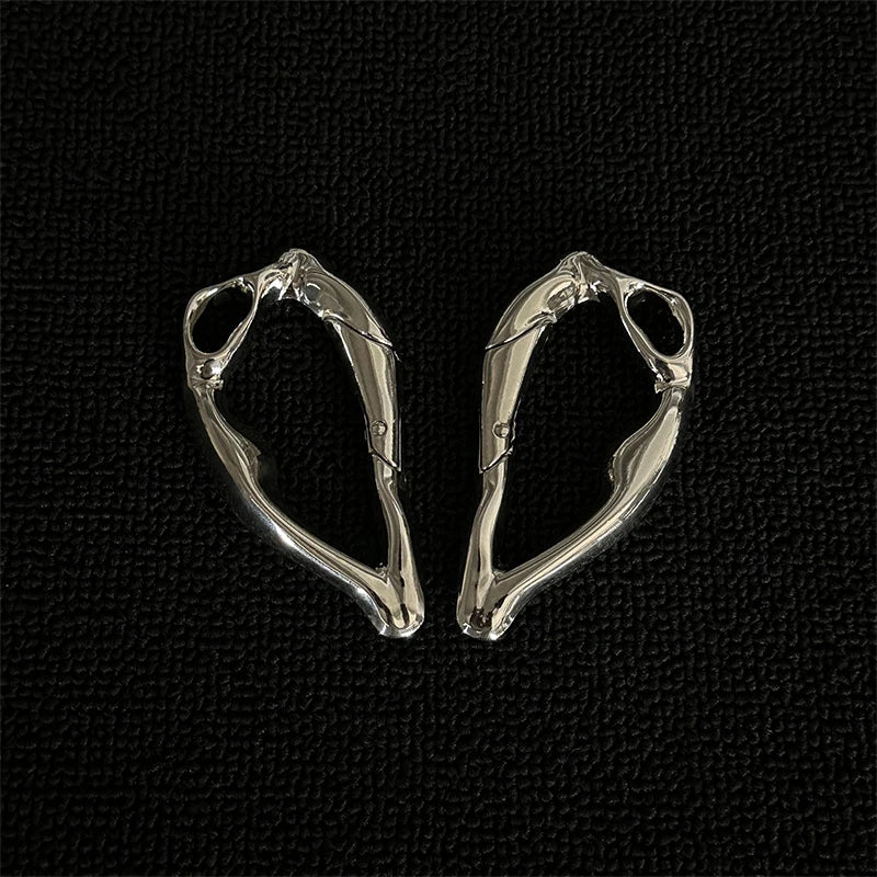 Y2K Half Heart Carabiner Belt Loop Keychain