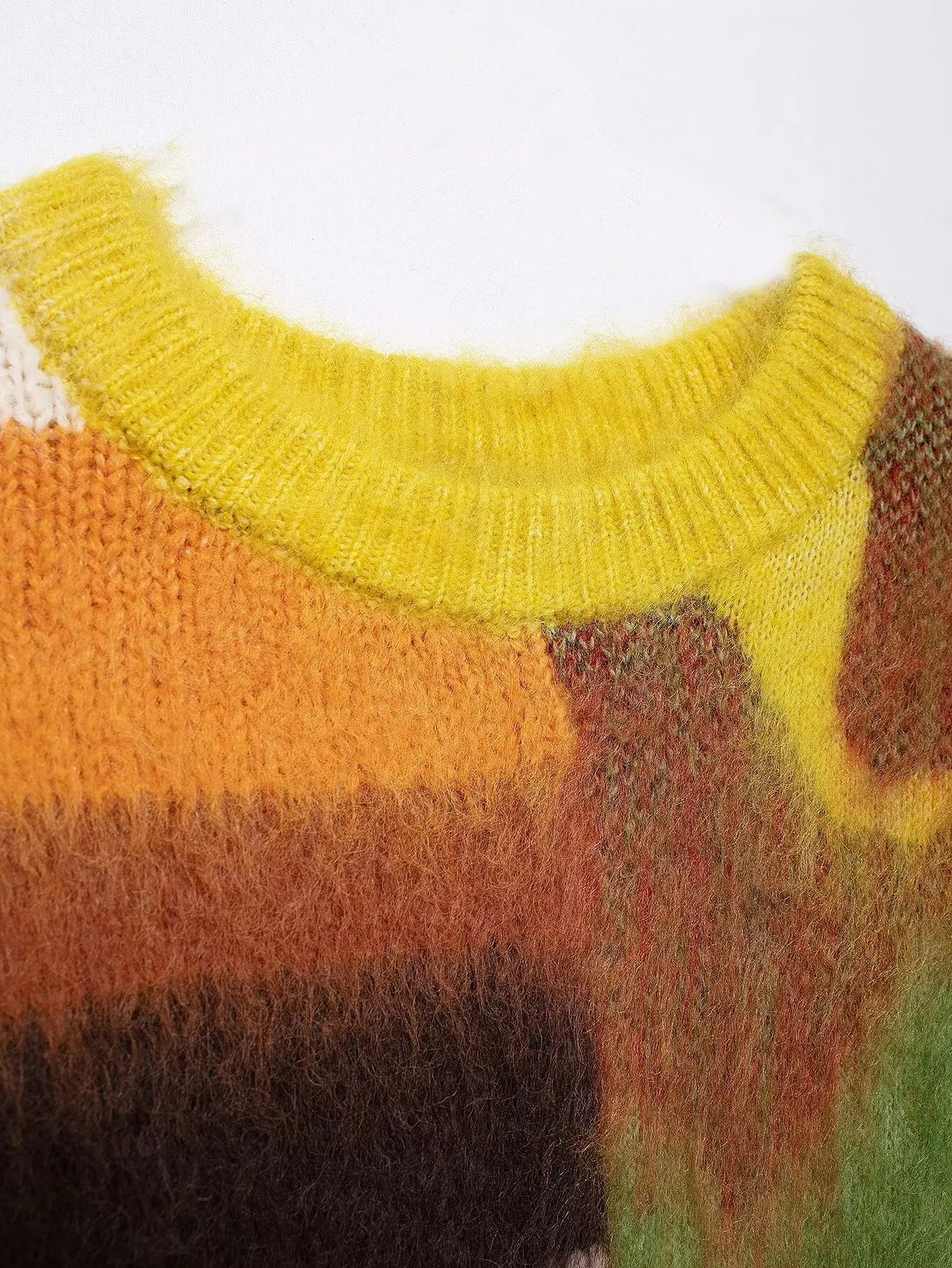 Y2K Half and Half Multi Knitted Sweater