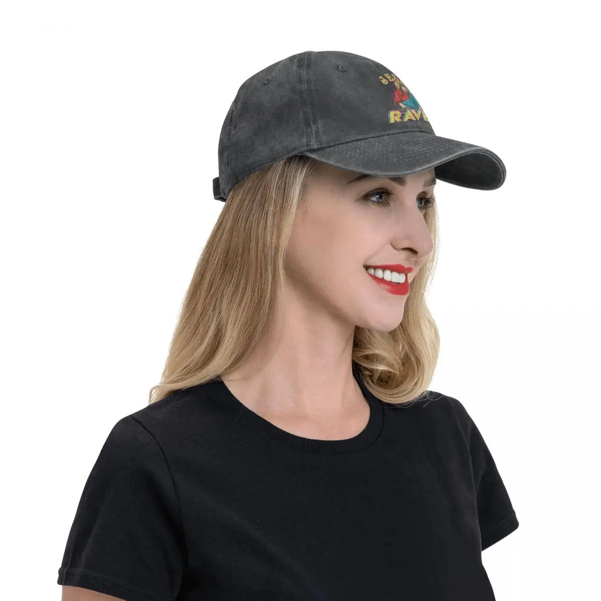 Y2K Jesus Raves Baseball Cap