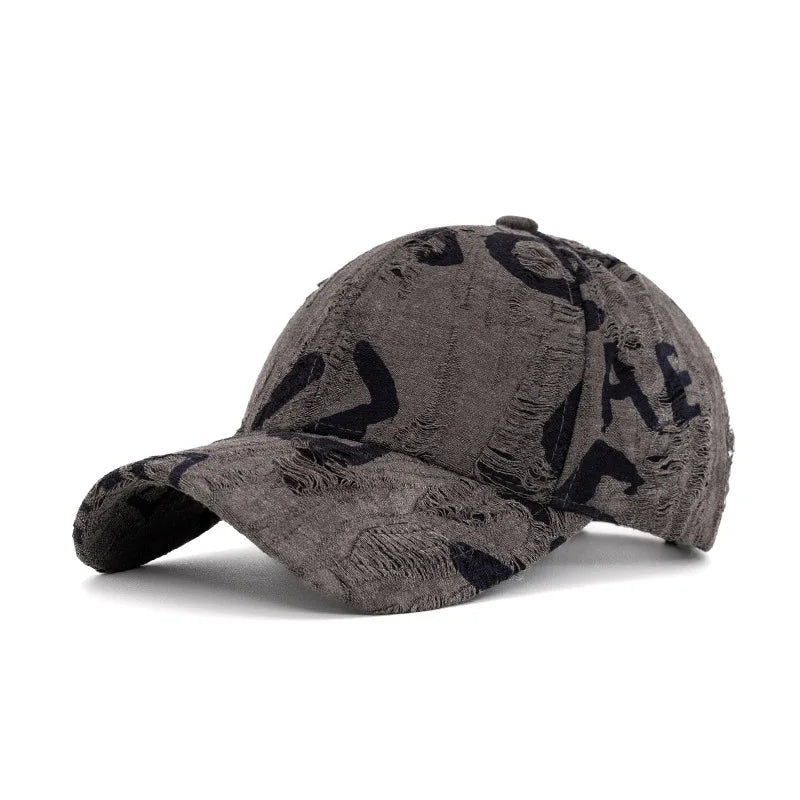 Y2K Jumble Letter Baseball Cap
