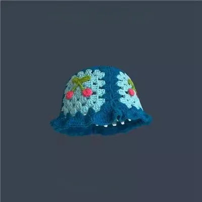 Y2K Knit Bucket Hat