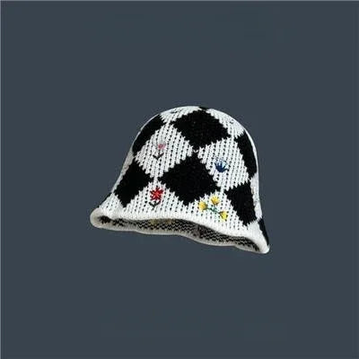Y2K Knit Bucket Hat