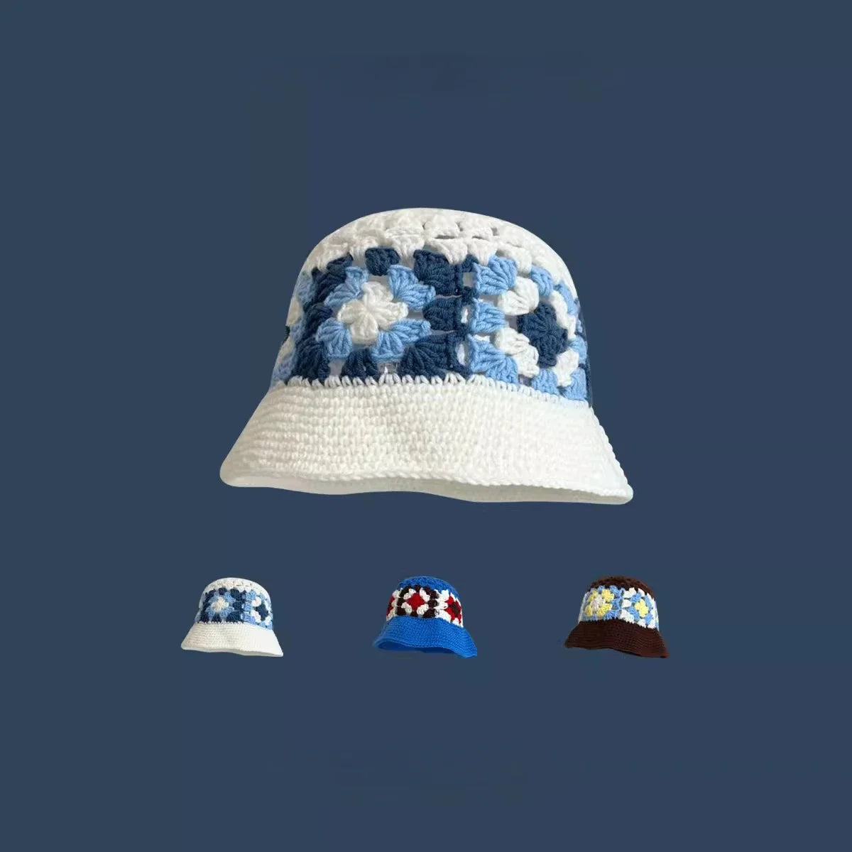 Y2K Knit Bucket Hat
