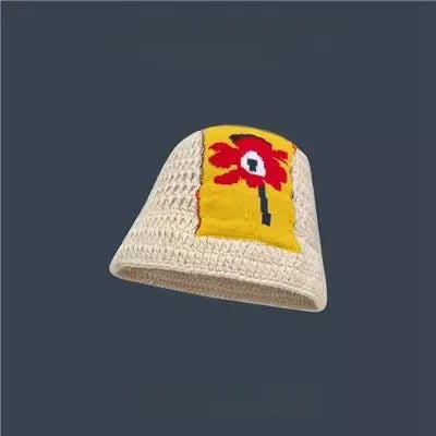 Y2K Knit Bucket Hat