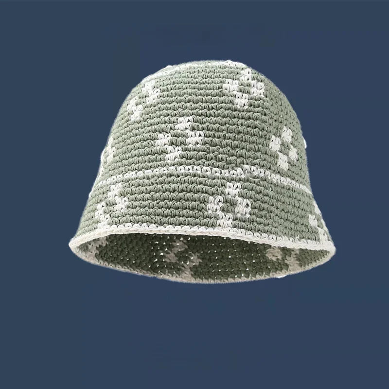 Y2K Knit Bucket Hat