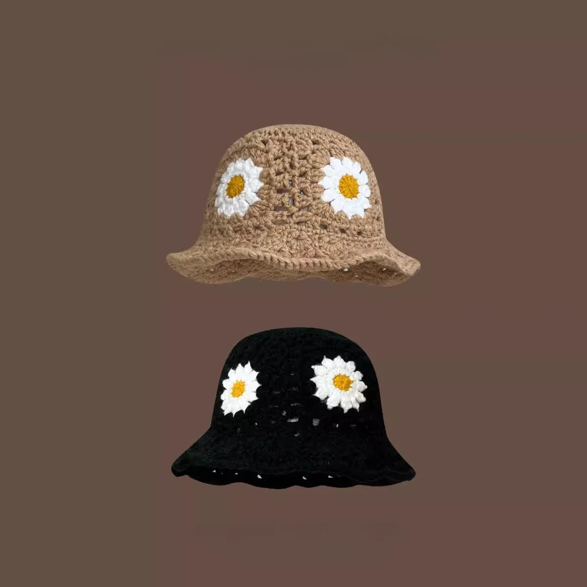 Y2K Knit Bucket Hat