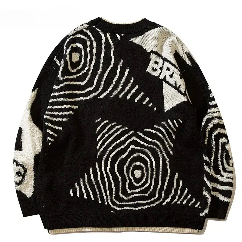 Y2K Knit Shuriken Jumper