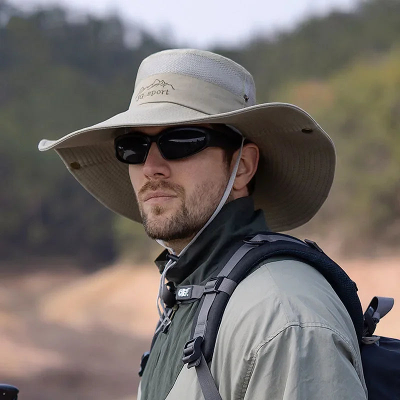 Y2K Large Safari Bucket Hat