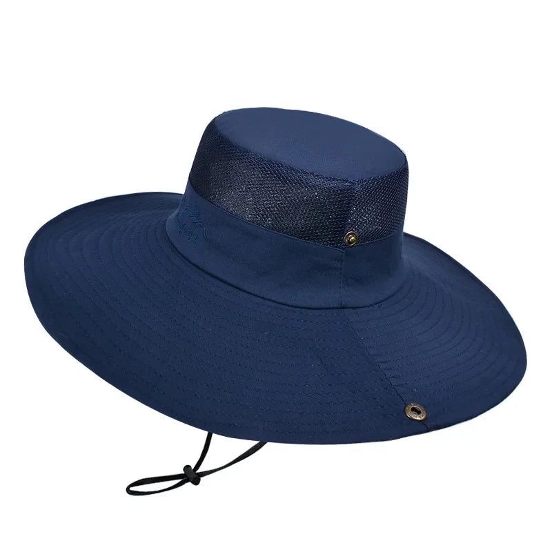Y2K Large Safari Bucket Hat