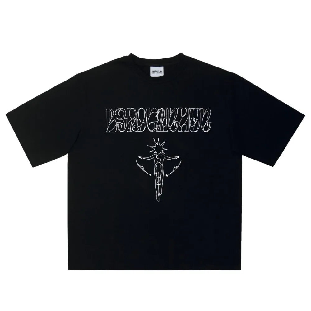 Y2K Line Graph graphic Tee