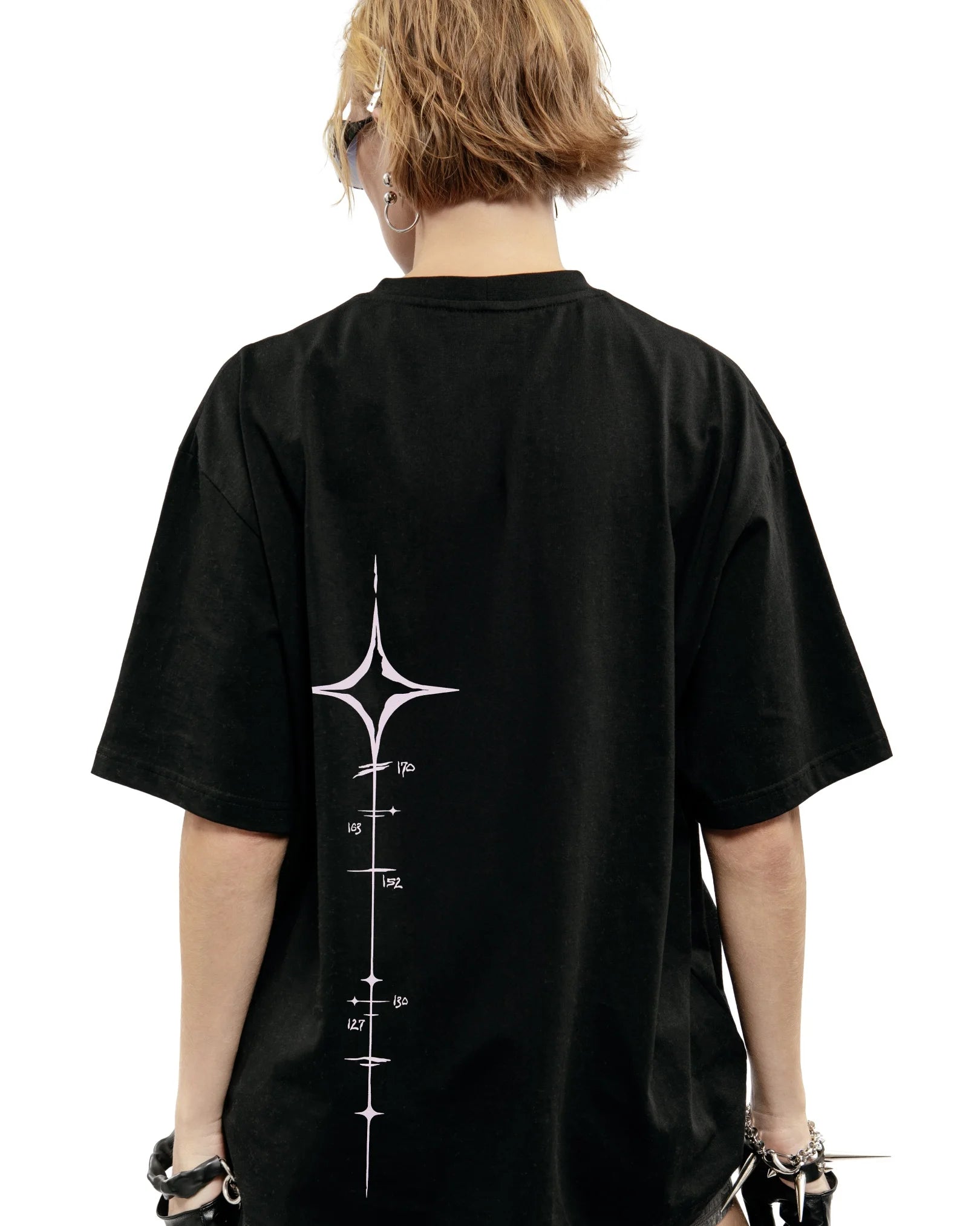 Y2K Line Graph graphic Tee