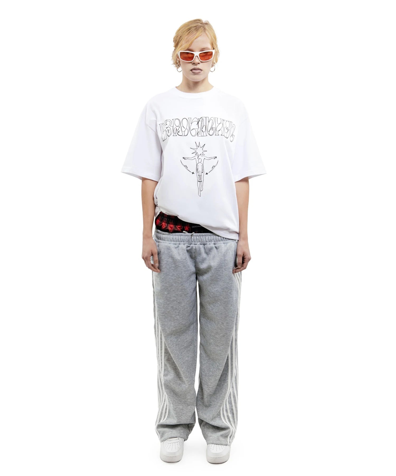 Y2K Line Graph graphic Tee