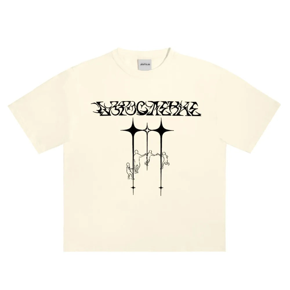 Y2K Line Graph graphic Tee