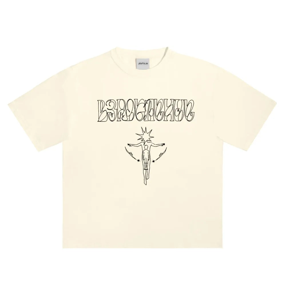 Y2K Line Graph graphic Tee