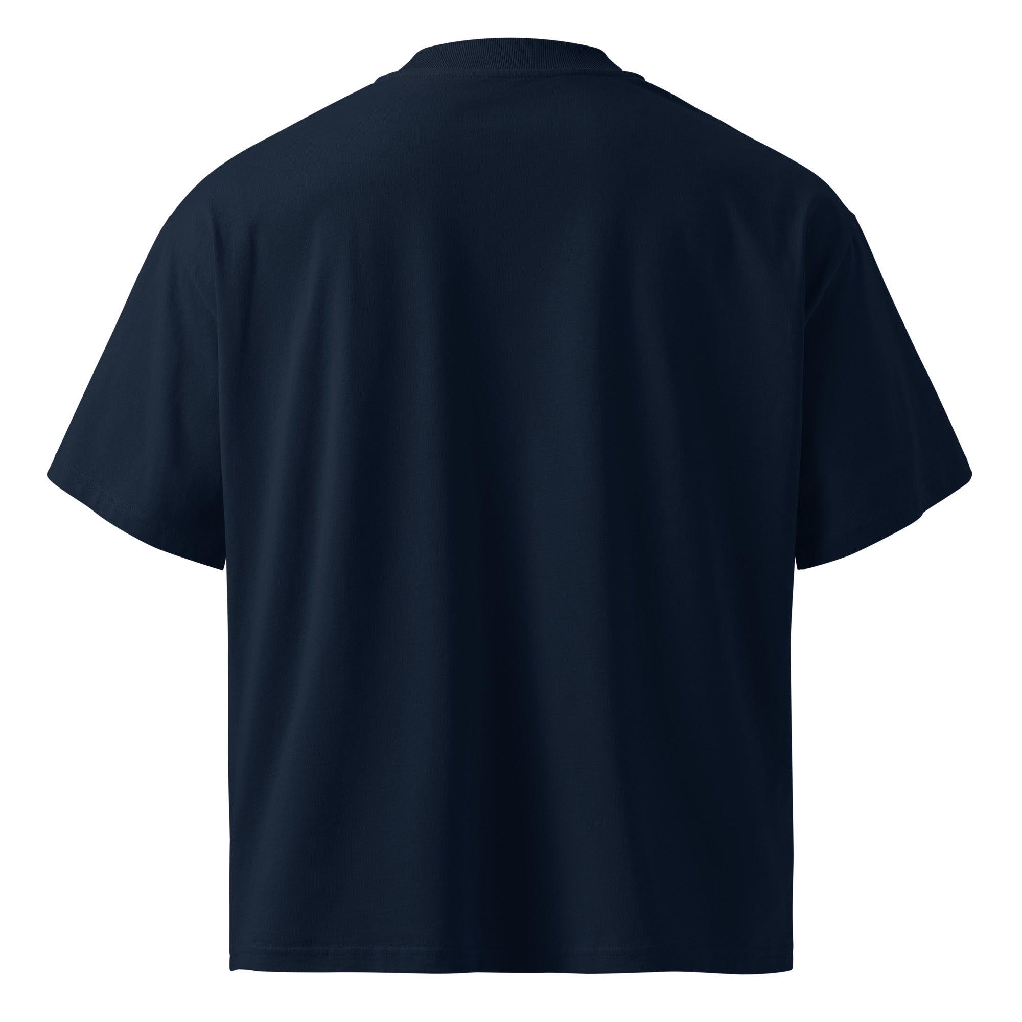 Y2K Location Oversized High Neck T Shirt