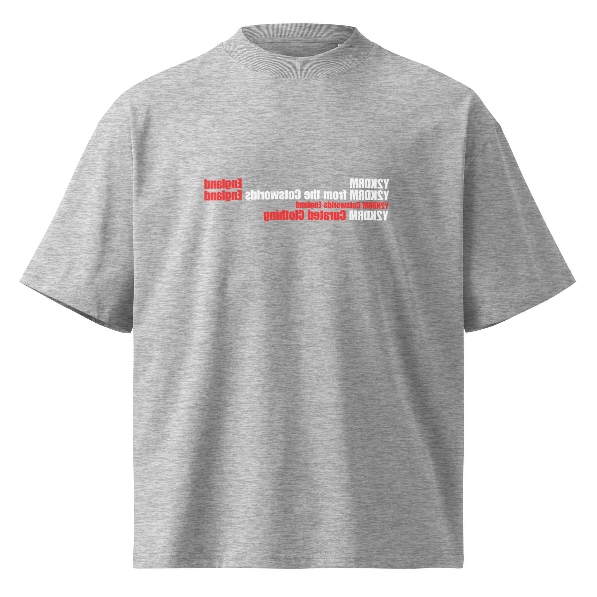 Y2K Location Oversized High Neck T Shirt