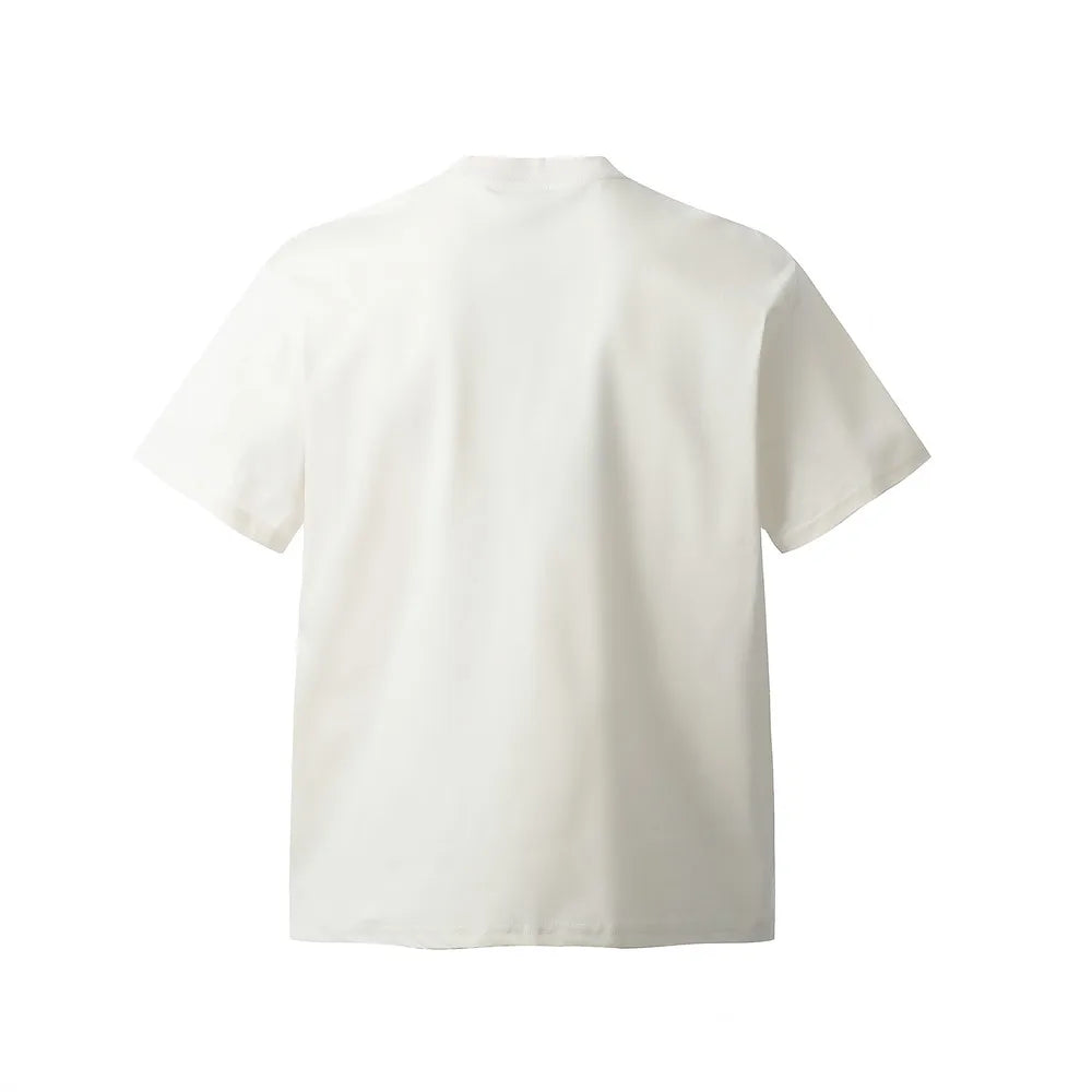 Y2K Magazine Print Graphic T Shirt