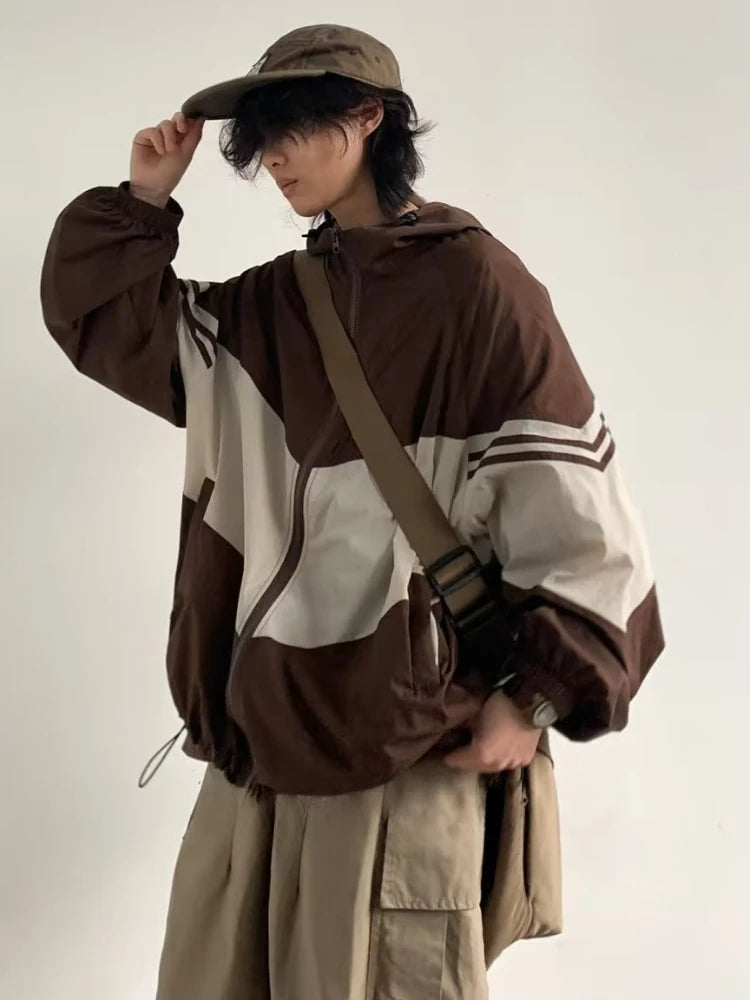 Y2K Mens Shell Suit Coat Jacket