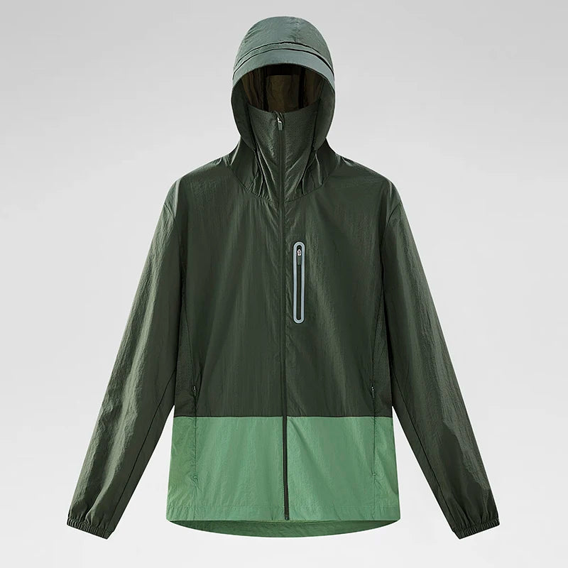 Y2K Mens Waterproof Light Windbreaker Jacket Coat