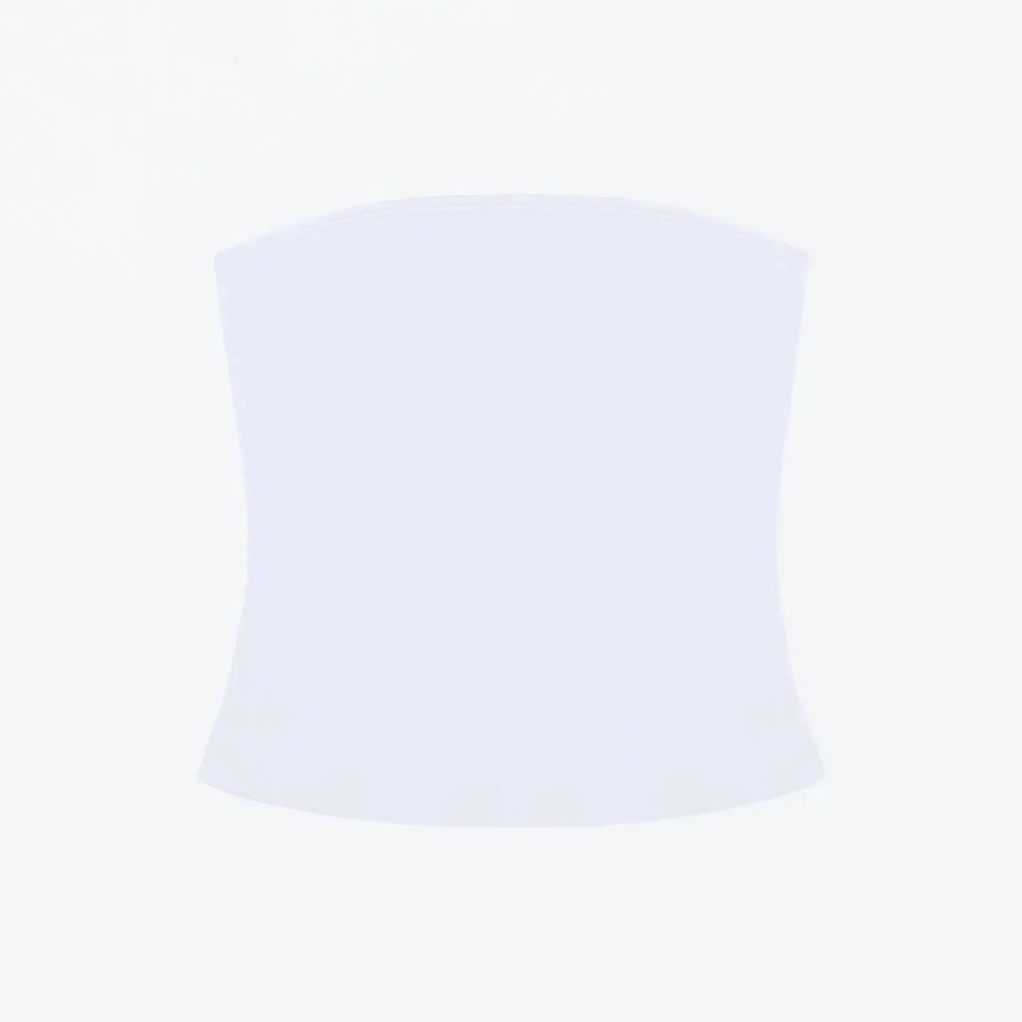 Y2K Minimalist Essentials Bandeau Tube Top