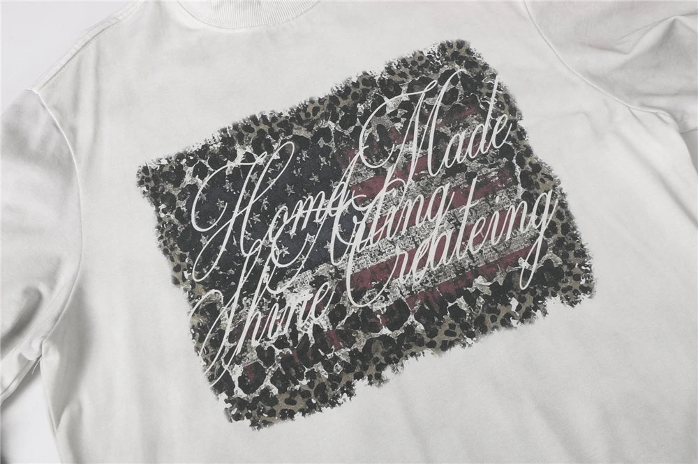 Y2K Mock Two Piece Distressed Long Sleeve T Shirt