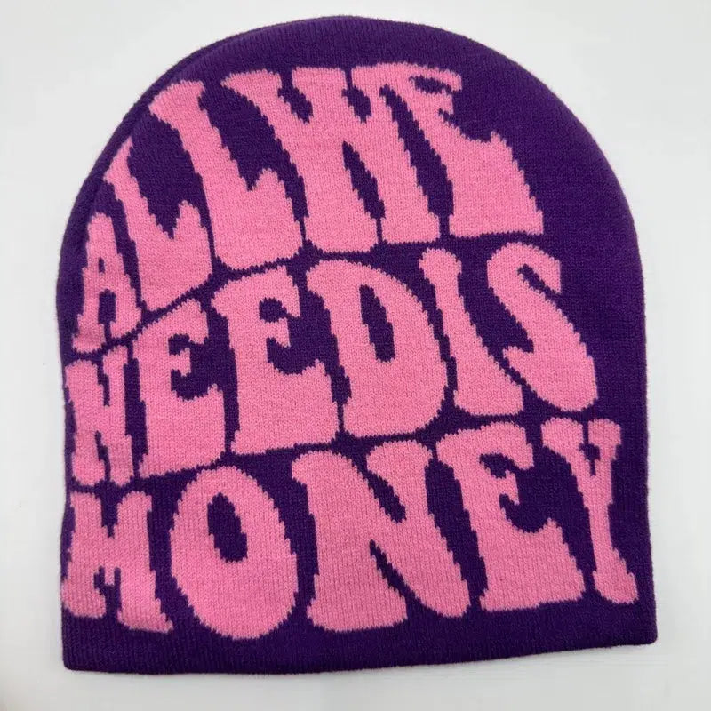 Y2K Money Beanie Hat