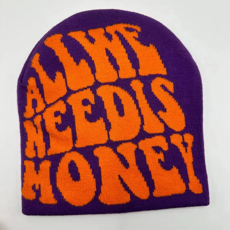 Y2K Money Beanie Hat