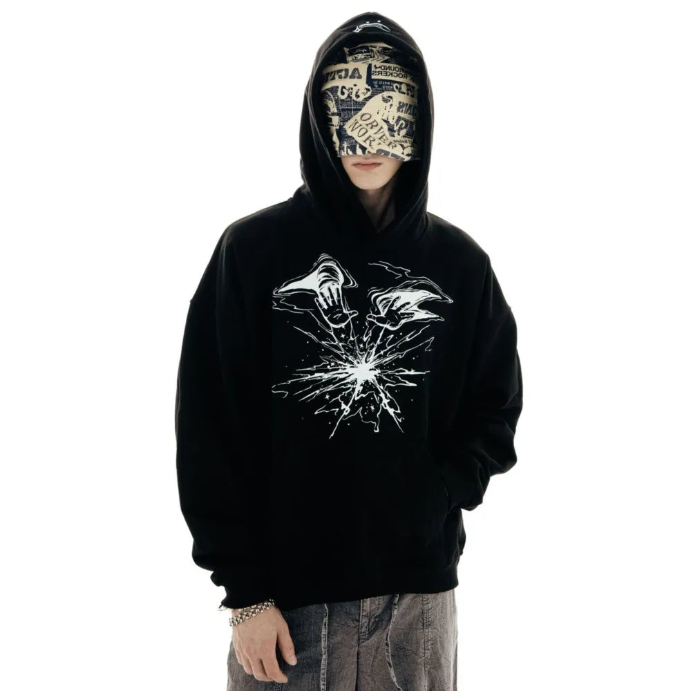 Y2K Omnipotent Power Print Graphic