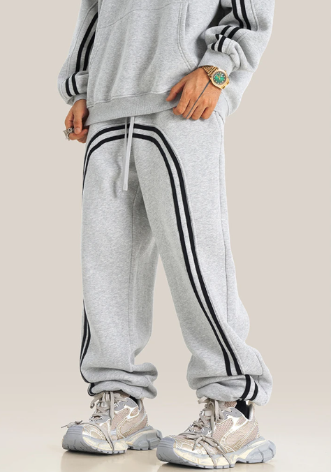 Y2K Origin 332gsm Washed Ribbon Essential Joggers