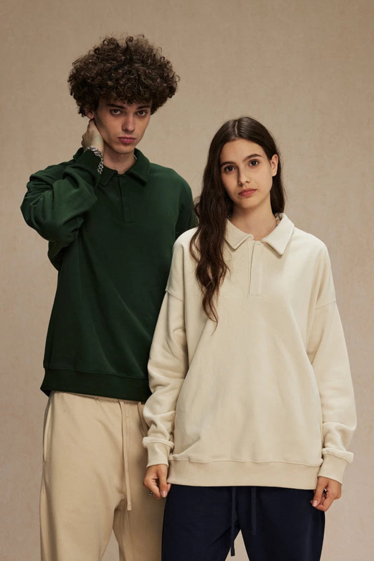 Y2K Origin 340gsm Essentials Collared Jumper