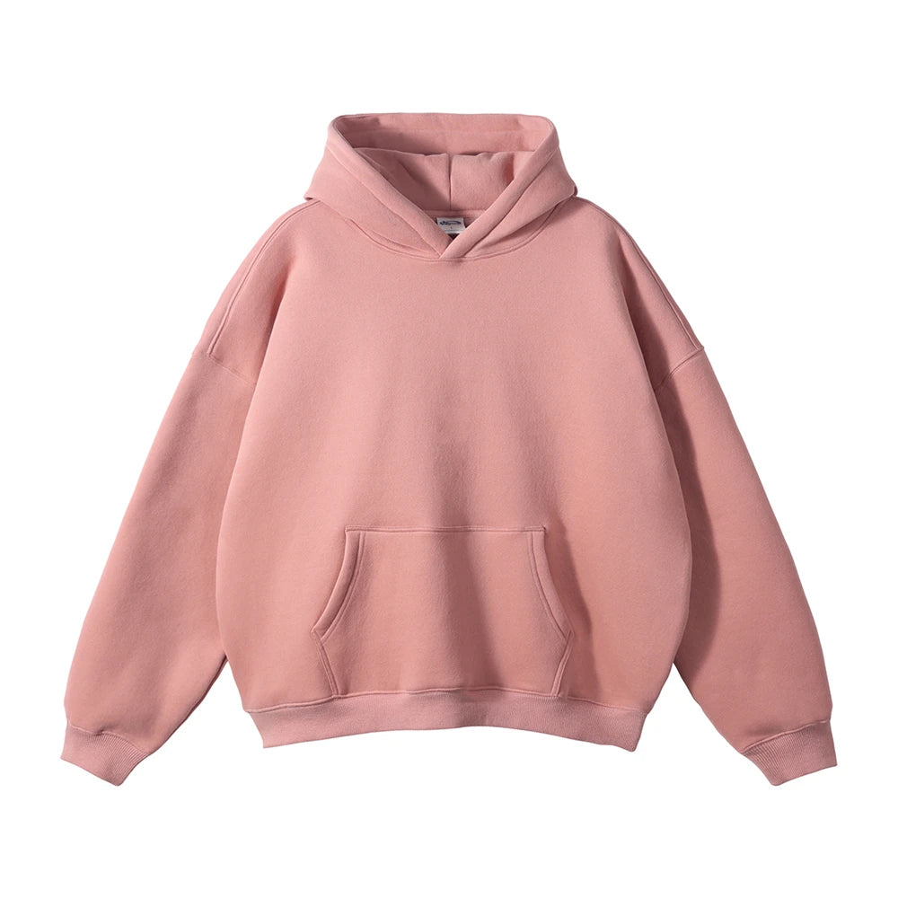 Y2K Origin 350gsm Essentials Plain Baggy Hoodie