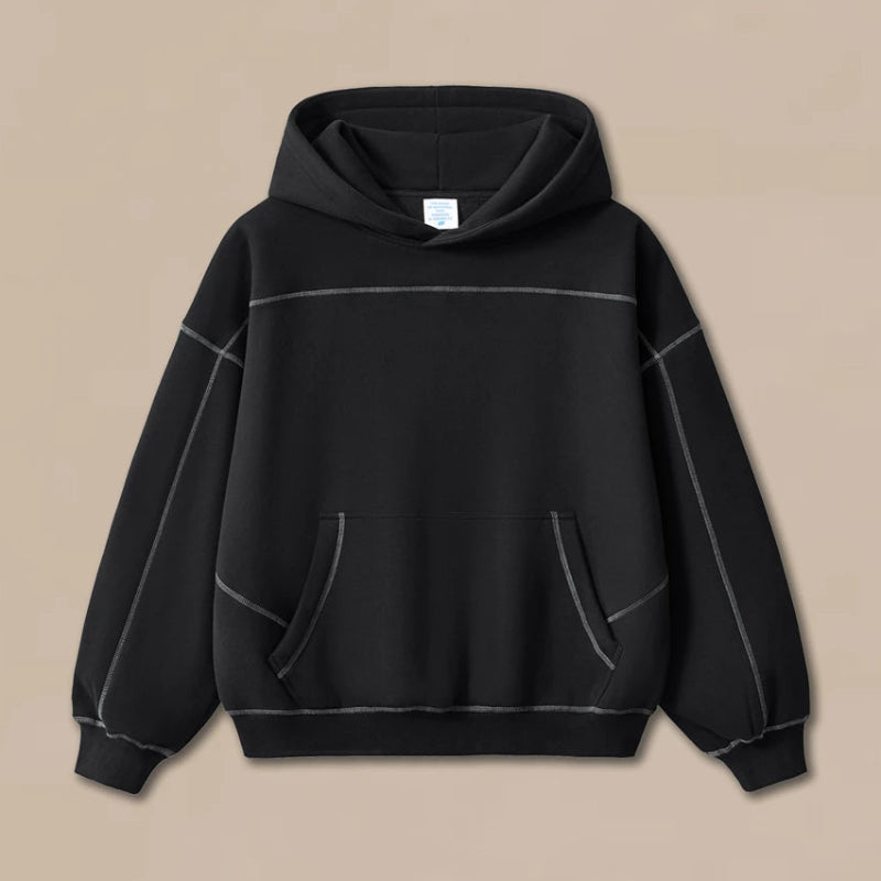 Y2K Origin 350gsm Plain Baggy Boxy Fit Hoodie