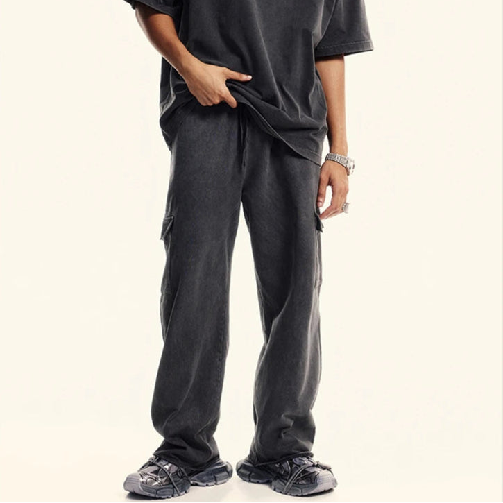 Y2K Origin 358gsm Essentials Cotton Cargo Trousers