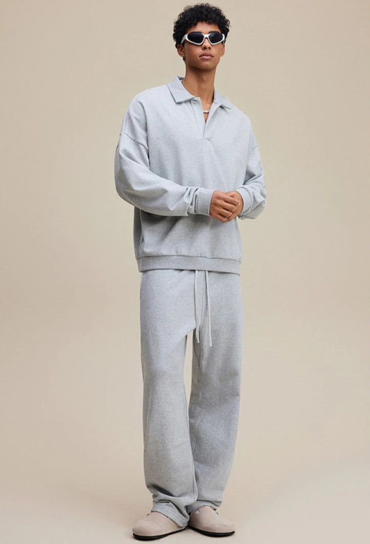 Y2K Origin 445gsm Essentials Loose Collar Jumper