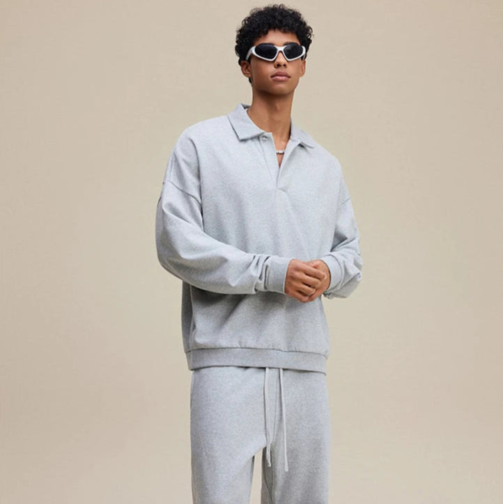 Y2K Origin 445gsm Essentials Loose Collar Jumper