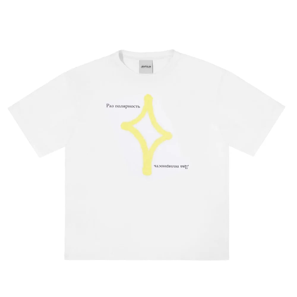 Y2K Oversized Star Graphic T Shirt